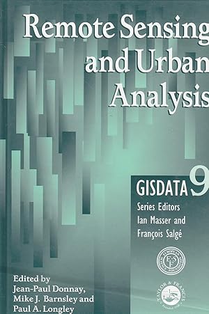 Imagen del vendedor de Remote Sensing and Urban Analysis Gisdata 9 a la venta por Ye Old Bookworm