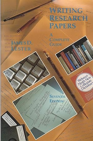Imagen del vendedor de Writing Research Papers A Complete Guide a la venta por Ye Old Bookworm