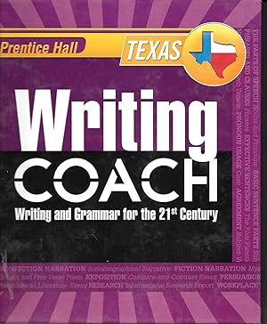 Bild des Verkufers fr Prentice Hall Texas Writing Coach Writing and Grammar for the 21st Century zum Verkauf von Ye Old Bookworm