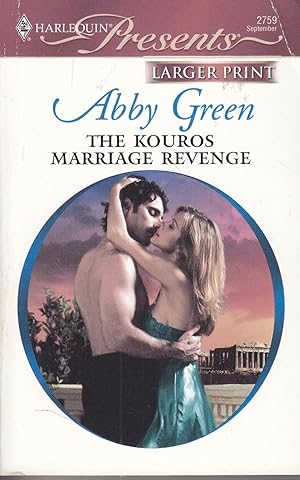 Imagen del vendedor de The Kouros Marriage Revenge Greek Tycoons a la venta por Ye Old Bookworm