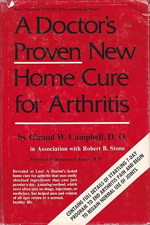 Seller image for A Doctor's Proven New Home Cure for Arthritis for sale by Ye Old Bookworm