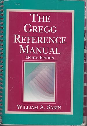 Seller image for The Gregg Reference Manual for sale by Ye Old Bookworm