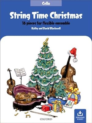 Seller image for String Time Christmas : 16 Pieces for Flexible Ensemble - Cello Book for sale by GreatBookPrices