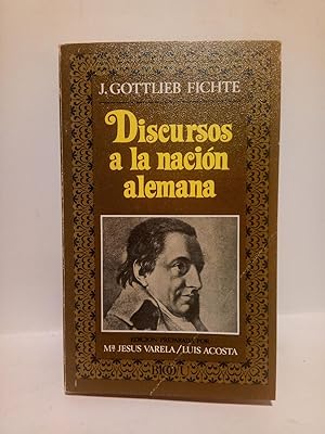 Seller image for Discursos a la nacin alemana for sale by Librera Miguel Miranda