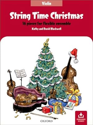 Seller image for String Time Christmas : 16 Pieces for Flexible Ensemble - Violin Book for sale by GreatBookPrices