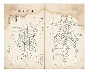 Manuscript on paper, entitled on label of upper cover, repeated on first leaf: "Kagawa kyuten zuk...