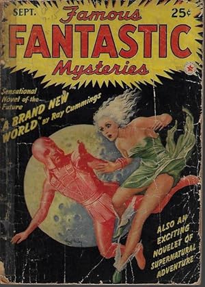 Immagine del venditore per FAMOUS FANTASTIC MYSTERIES: September, Sept. 1942 ( "A Brand New World" ) venduto da Books from the Crypt