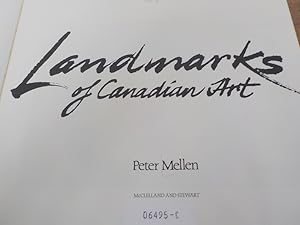 Imagen del vendedor de Landmarks of Canadian art a la venta por Antiquariat Bookfarm