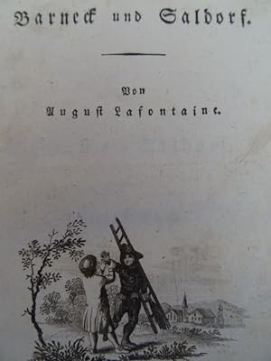 Barneck und Saldorf. 2 Bde. Berlin u. Leipzig, 1805. 312; 326 S., 1 w. Bl. Mit 2 gestoch. Titelvi...
