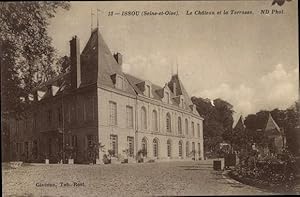Ansichtskarte / Postkarte Issou Yvelines, Château et Terrasse
