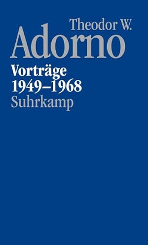Bild des Verkufers fr Nachgelassene Schriften. Abteilung V: Vortrge und Gesprche : Band 1: Vortrge 1949-1968 zum Verkauf von AHA-BUCH GmbH
