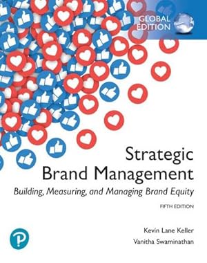 Seller image for Strategic Brand Management: Building, Measuring, and Managing Brand Equity, Global Edition for sale by BuchWeltWeit Ludwig Meier e.K.