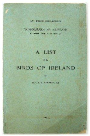 Bild des Verkufers fr A List of the Birds of Ireland zum Verkauf von PsychoBabel & Skoob Books