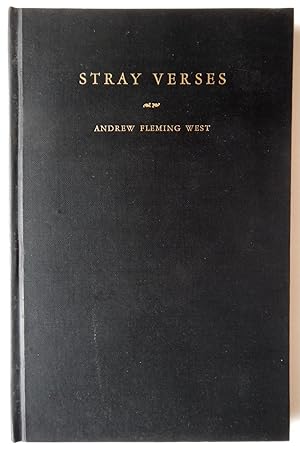 Image du vendeur pour Stray Verses mis en vente par Martin Kaukas Books