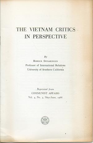 Image du vendeur pour The Vietnam Critics in Perspective mis en vente par San Francisco Book Company