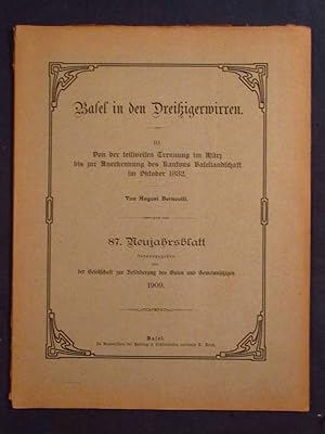 Bild des Verkufers fr Basel in den Dreiigerwirren. III: Von der teilweisen Trennung im Mrz bis zur Anerkennung des Kantons Basellandschaft im Oktober 1832 (= 87. Neujahrsblatt, hrsg. von der Gesellschaft zur Befrderung des Guten und Gemeinntzigen, 1909). zum Verkauf von Das Konversations-Lexikon