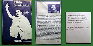 EVITA FUERA DEL BALCON - (Eva Perón)
