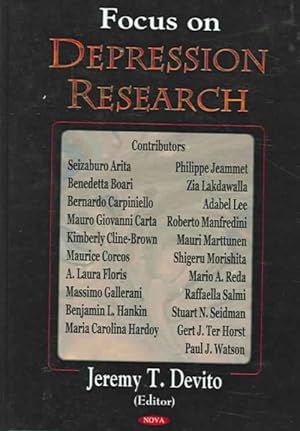 Seller image for Focus On Depression Research for sale by GreatBookPrices
