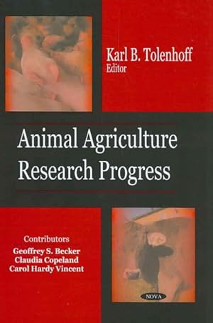 Imagen del vendedor de Animal Agriculture Research Progress a la venta por GreatBookPrices