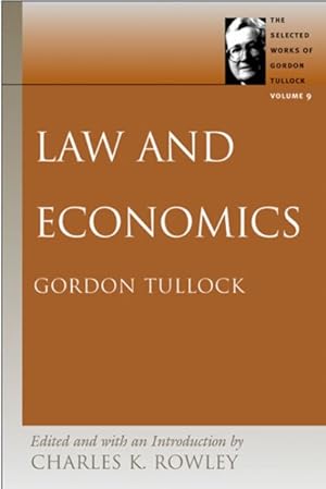 Immagine del venditore per Law And Economics venduto da GreatBookPrices