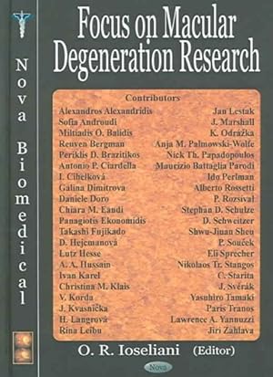 Seller image for Focus on Macular Degeneration Research for sale by GreatBookPrices