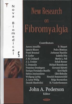 Imagen del vendedor de New Research on Fibromyalgia a la venta por GreatBookPrices