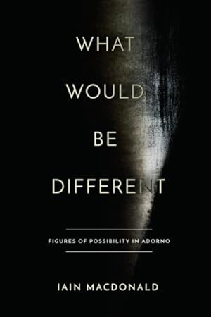 Immagine del venditore per What Would Be Different : Figures of Possibility in Adorno venduto da GreatBookPrices