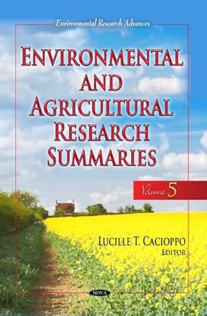 Image du vendeur pour Environmental and Agricultural Research Summaries mis en vente par GreatBookPrices
