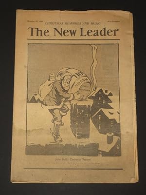 Immagine del venditore per The New Leader Incorporating 'The Labour Leader': December 25th 1925 venduto da Tarrington Books