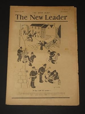 Immagine del venditore per The New Leader Incorporating 'The Labour Leader': November 13th 1925 venduto da Tarrington Books