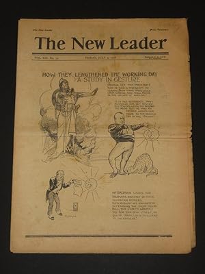 Bild des Verkufers fr The New Leader Incorporating 'The Labour Leader': July 9th 1926 zum Verkauf von Tarrington Books