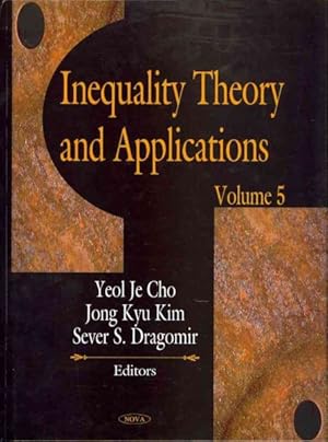 Immagine del venditore per Inequality Theory and Applications venduto da GreatBookPrices