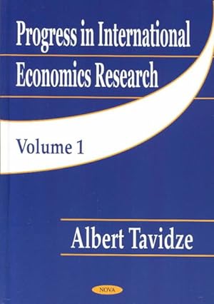 Seller image for Progress in International Economics Research for sale by GreatBookPrices