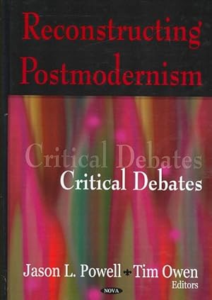 Bild des Verkufers fr Reconstructing Postmodernism : Critical Debates zum Verkauf von GreatBookPrices