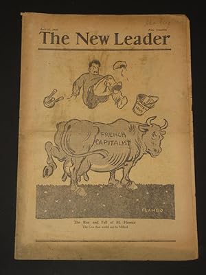 Image du vendeur pour The New Leader Incorporating 'The Labour Leader': April 17th 1925 mis en vente par Tarrington Books