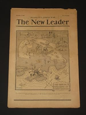 Bild des Verkufers fr The New Leader Incorporating 'The Labour Leader': November 6th 1925 zum Verkauf von Tarrington Books