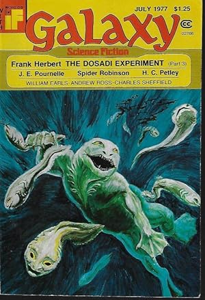 Imagen del vendedor de GALAXY Science Fiction: July 1977 ("The Dosadi Experiment") a la venta por Books from the Crypt