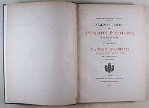 Bild des Verkufers fr Catalogue Gnral des Antiquits gyptiennes du Muse du Caire. Statues et Statuettes de Rois et de Particuliers : Nos. 42001-42138 (Vol. 1); Nos. 42139-42191 (Vol. 2); Nos. 42192-42250 (Vol. 3). 3-vol. set (Complete) zum Verkauf von ERIC CHAIM KLINE, BOOKSELLER (ABAA ILAB)