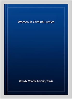 Seller image for Women in Criminal Justice for sale by GreatBookPrices