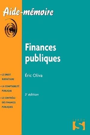 finances publiques (3e édition)