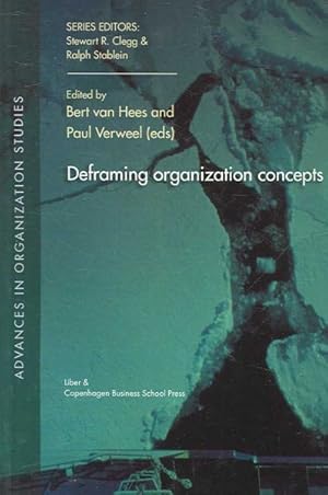 Seller image for Deframing Organization Concepts for sale by GreatBookPrices