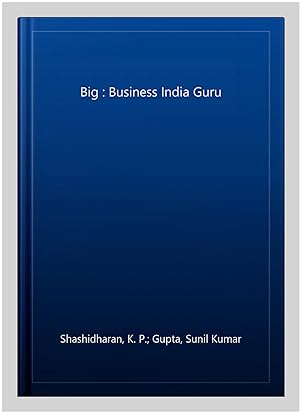 Bild des Verkufers fr Big : Business India Guru zum Verkauf von GreatBookPrices