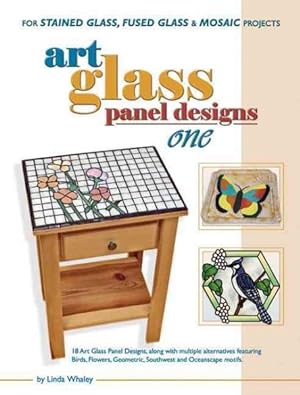 Bild des Verkufers fr Art Glass Panel Designs One : For Stained Glass, fused Glass & Mosaic Projects zum Verkauf von GreatBookPrices