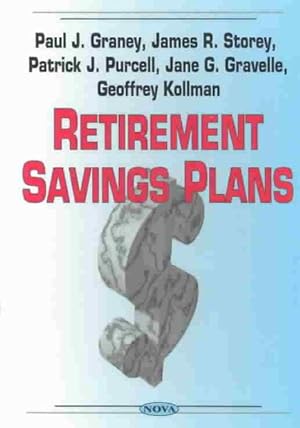 Immagine del venditore per Retirement Savings Plans venduto da GreatBookPrices