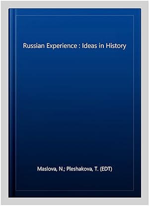 Image du vendeur pour Russian Experience : Ideas in History mis en vente par GreatBookPrices