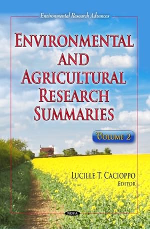 Image du vendeur pour Environmental and Agricultural Research Summaries mis en vente par GreatBookPrices