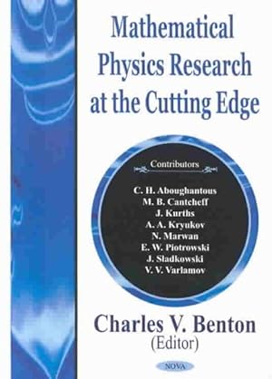 Seller image for Mathematical Physics Research at the Cutting Edge for sale by GreatBookPrices