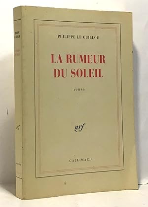 La Rumeur du soleil