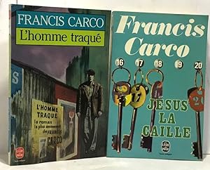 Seller image for L'Homme traqu + Jsus la caille --- 2 livres for sale by crealivres