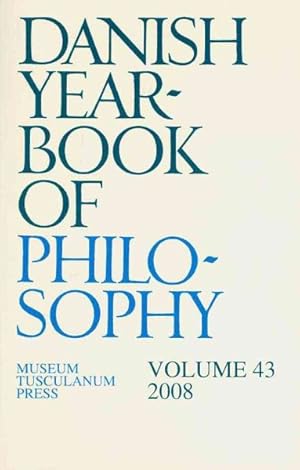 Image du vendeur pour Danish Yearbook of Philosophy mis en vente par GreatBookPrices